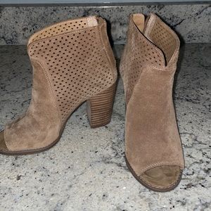 Lucky Brand suede booties